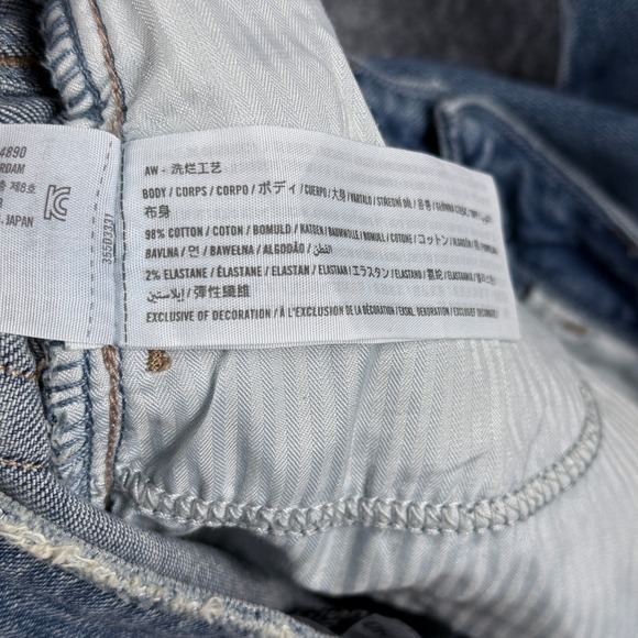 VTG Hollister Low Rise Flare Jeans Womens 8R W29 Medium Wash Stretch Bootcut - Picture 8 of 11